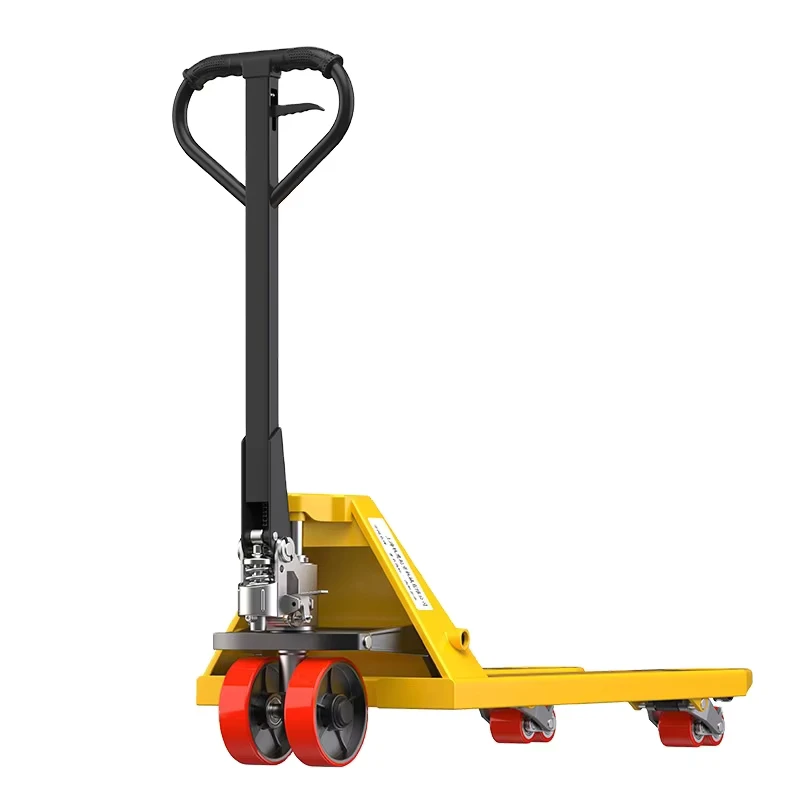 Manufacturer 2500 Kg Hydraulic Pump Hand Pallet Truck Pallet Jack With Pu Wheel