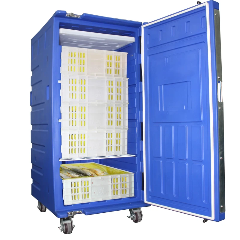 Manufacturer Commercial Insulated Frozen Food Container Roll Container 900L