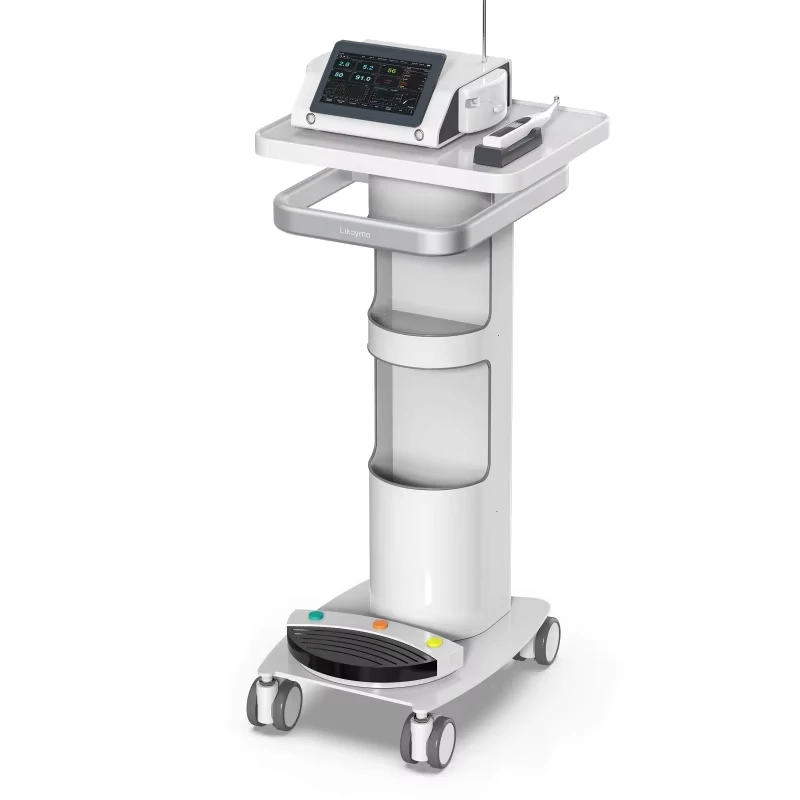 Manufacturer Direct Mobile Root Canal Treatment Dental Trolley Cart with Big Storage for Hospital Medicine Use