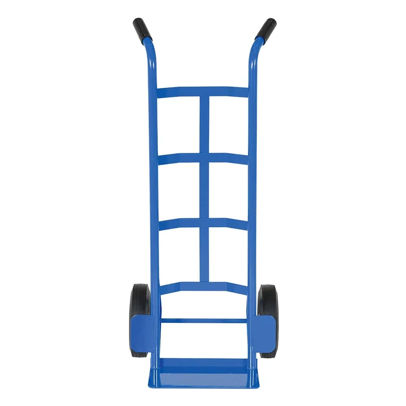 Manufacturer Stainless Steel Platform Hand Pallet Truck Portable Hand Cart & Trolley with Two Wheels for Storage Shopping Tools
