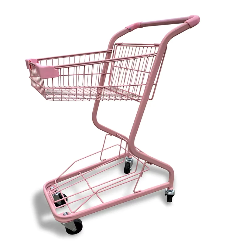 Manufacturers Produce European Style 60L Supermarket Shopping Cartswarehouse Trolleysshopping Carts