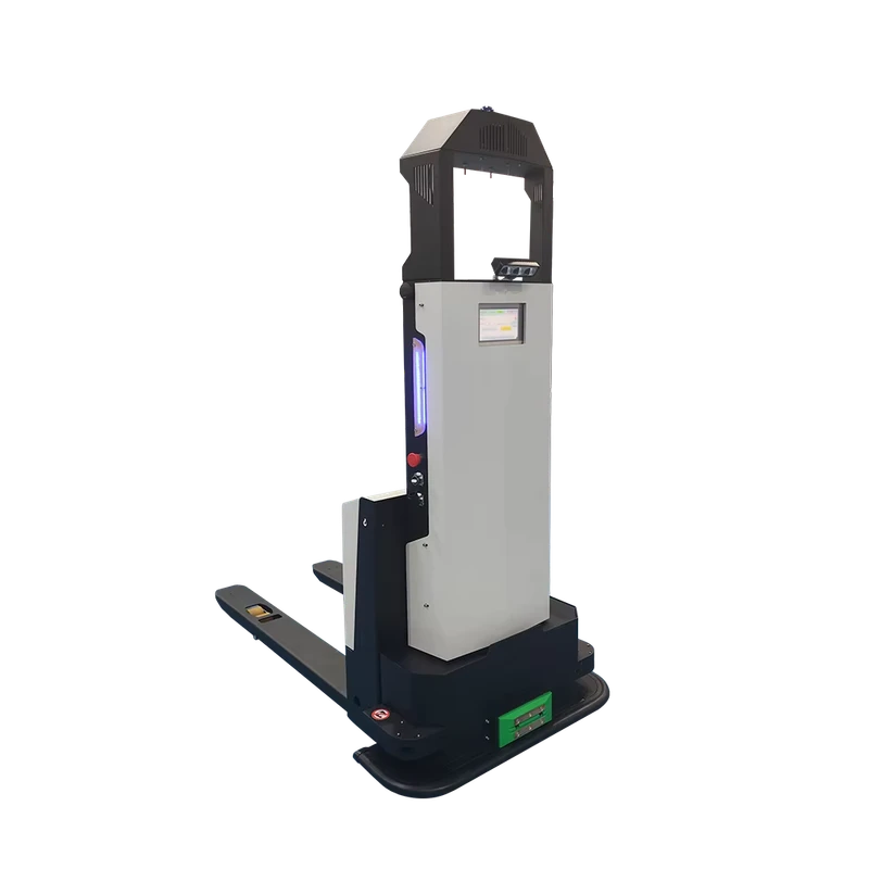 Manufacturing1500KG Wireless Control Forklift AGV Obstacle Avoidance Forklift AGV