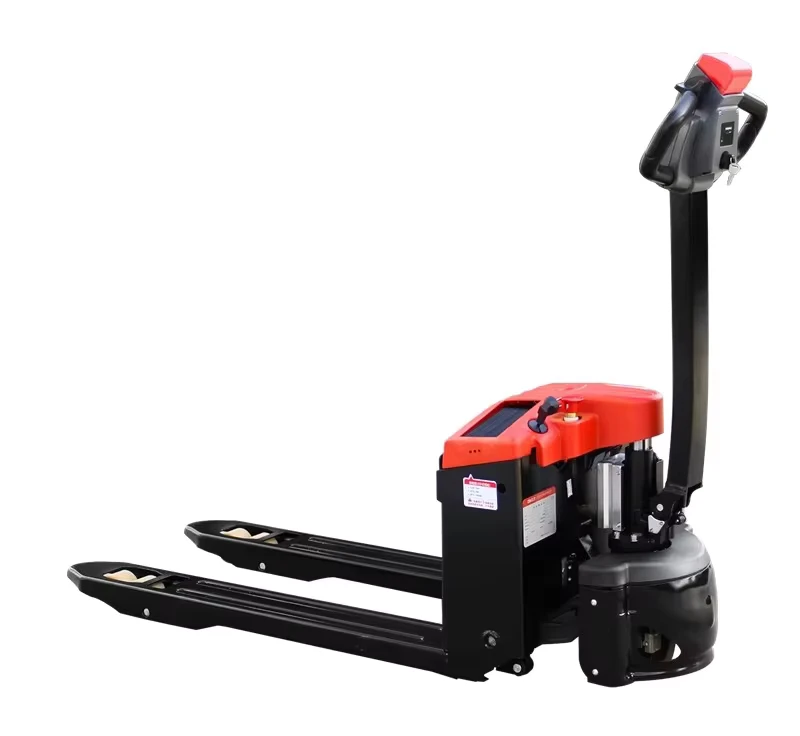 Material Handling 1 Ton Mini Loading Capacity Pallet Jack Battery Electric Pallet Truck