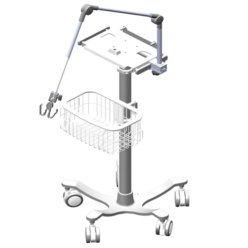 Medical Equipment Emergency Care Cart Medical Ventilator Trolley With Wheels