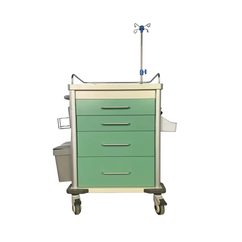 Medical Equipment Manufacturer Emergency Cart with Drawers for Hospital Medical Trolley Hospital Trolley