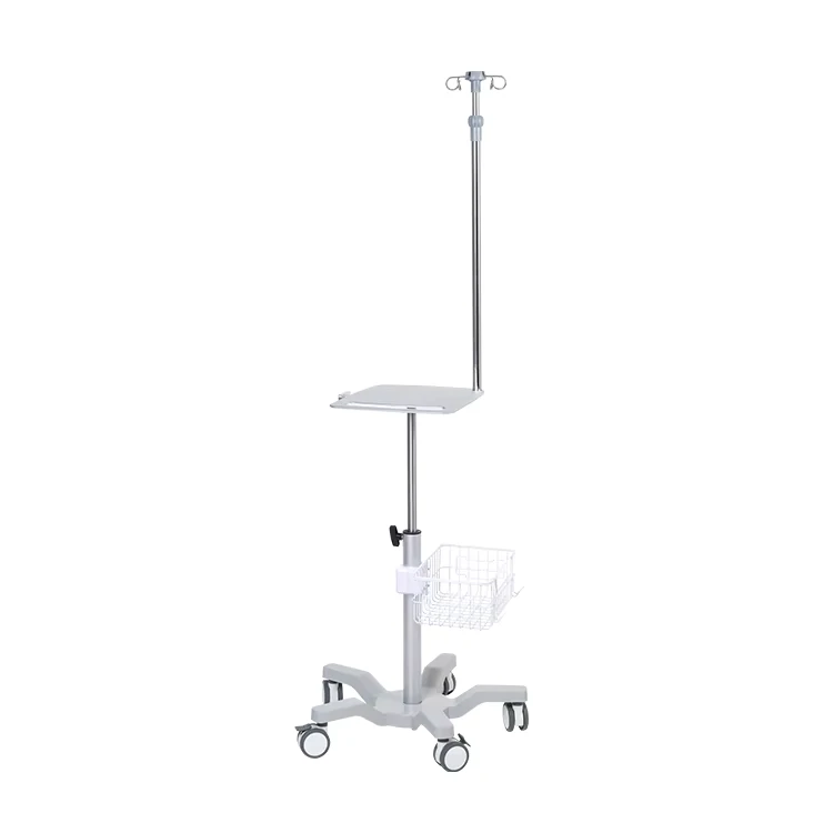 Medical Ventilator Breathing Machine Cart Mobile Mechanical Ventilator Trolley for ECG/EKG