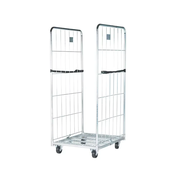 Medium Duty Moving Material Handling Transport Supermarket Logistics Rolling Cage Trolley Roll Container