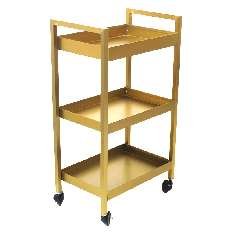 Metal Furniture Rolling Tool Cart Trolley Cart Salon Beauty Tool Salon Cart