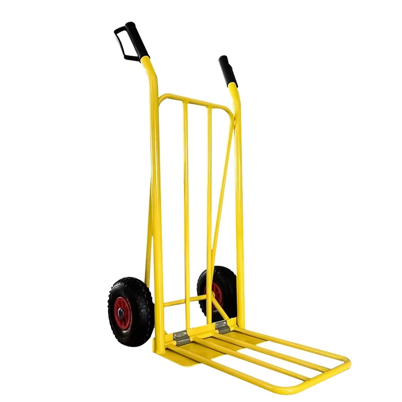 Metal Garage Warehouse Hand Truck Trolley Heavy Duty Hand Carts for Transport
