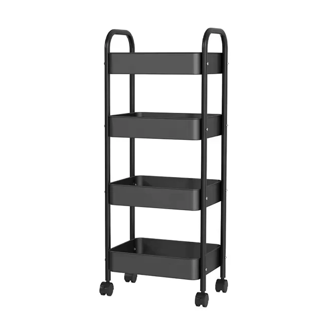 Metal Rolling Organizing Storage Cart