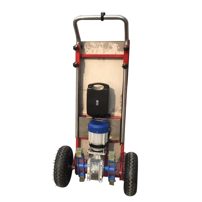 Metal Stair Climbing Trolley Electric Powered Roll Container Hand Truck Cart