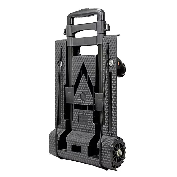 Mini 35kg Folding Telescopic Trolley Luggage Hand Truck Lightweight Shopping Portable Travel Luggage Cart