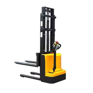 Mini Hydraulic Truck Lifting Crane Electric Hand Pallet Portable Stacker Forklift Trolley Truck Heavy Duty Price