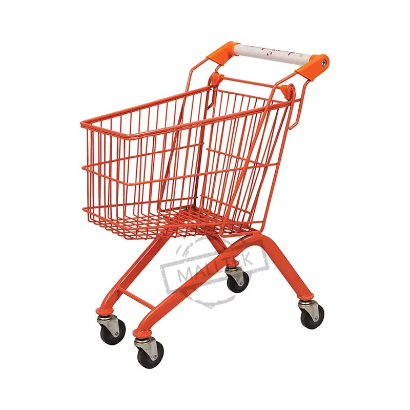 Mini Kids Supermarket Shopping Trolley Children Cart