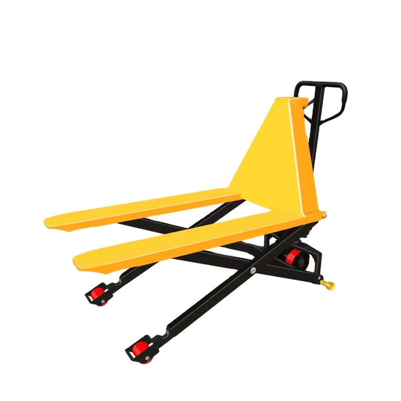 Mini Manual Hydraulic Scissor Lift Platform 910x500x52mm Small Manual Hydraulic Lift Forklift Transport Vehicle