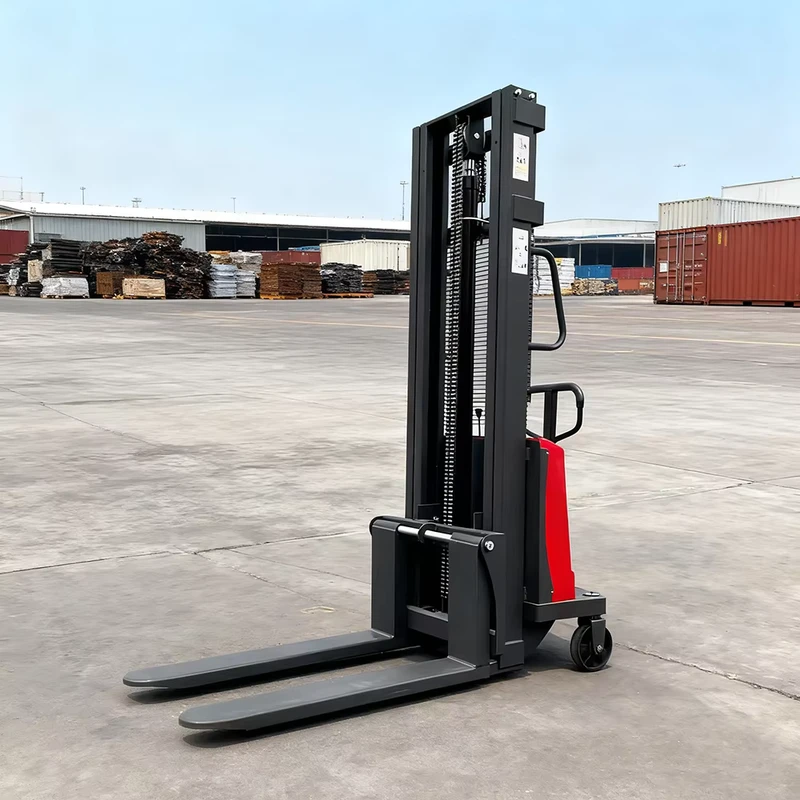 Mini Self Loading Reach Truck Manual Pallet Stacker Electric Narrow Aisel Smart Hand Fork Lift Crane 3 3-ton Electric Forklift