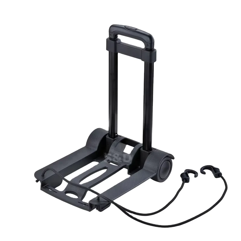Mini Telescopic Portable Lightweight Folding Shopping Retractable Luggage Hand Trolley Cart Truck Promotion Gift with logo