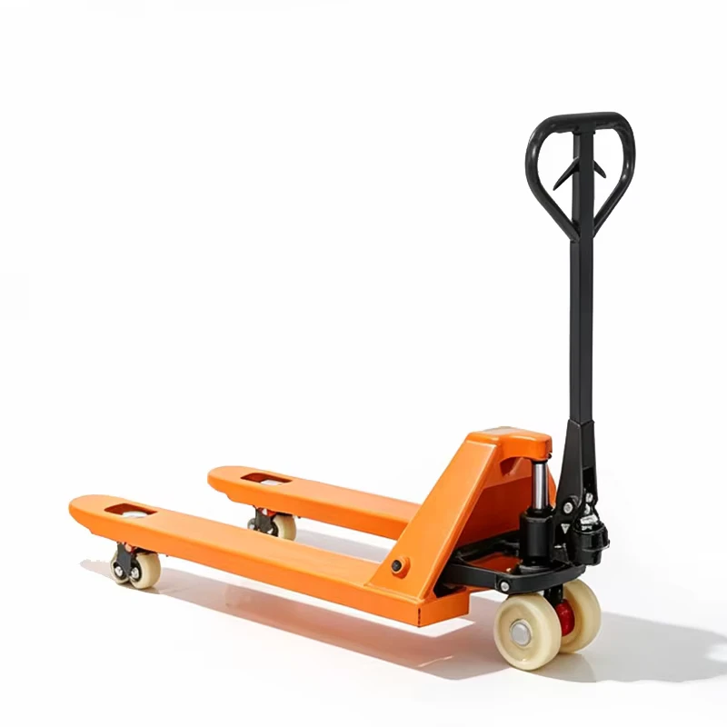 Mini Warehouse Manual Forklift Pallet Stacker Fork Height Small for Factory and Industry