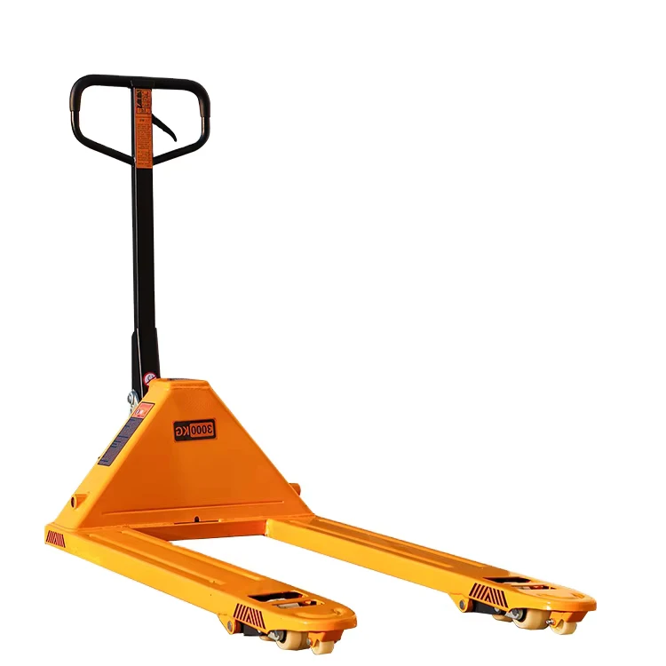 Mini Warehouse Manual Forklift Pallet Stacker Small Folding Design 2.5 Ton Capacity