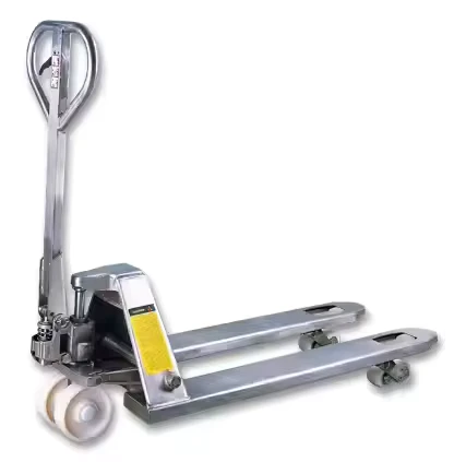 Mini Warehouse Manual Forklift Pallet Stacker Small Folding Design2ton Capacity Price