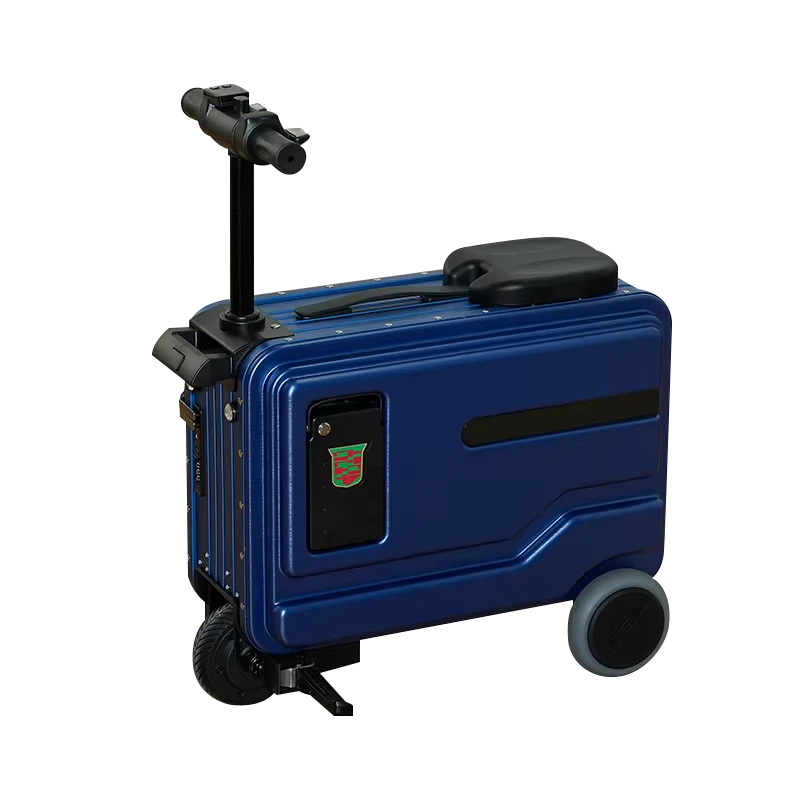 Mobile Luggage That You Can Sit on Trolley Luggage Suitcases Unisex Luggage for Airport