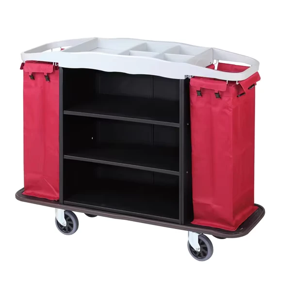 Mobile Popular Iron Material Mobile Carts Service Trolley for Hotel
