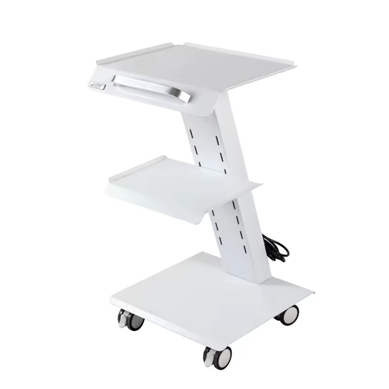 Mobile Three layer High Quality Multifunctional Cart Hospital Dental Clinic Trolley Cart