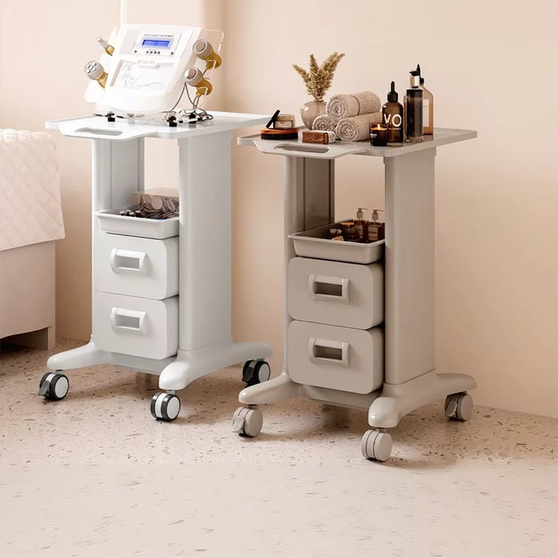 Mobile Tool Cart for Medical Beauty Clinic Dental Salon Drawer Storage Rack Workbench
