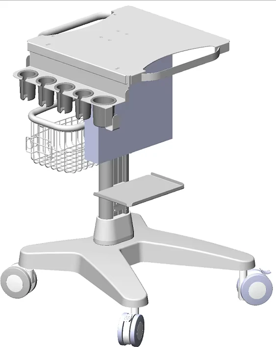 Mobile Trolley for Physical Therapy Ultrasound Portable Trolley for Physical Therapy Ultrasound Trolley