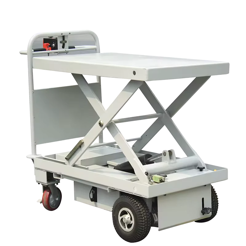 Modern Customized Electric Flatbed Truck Vehicle Hand Carts Trolleys