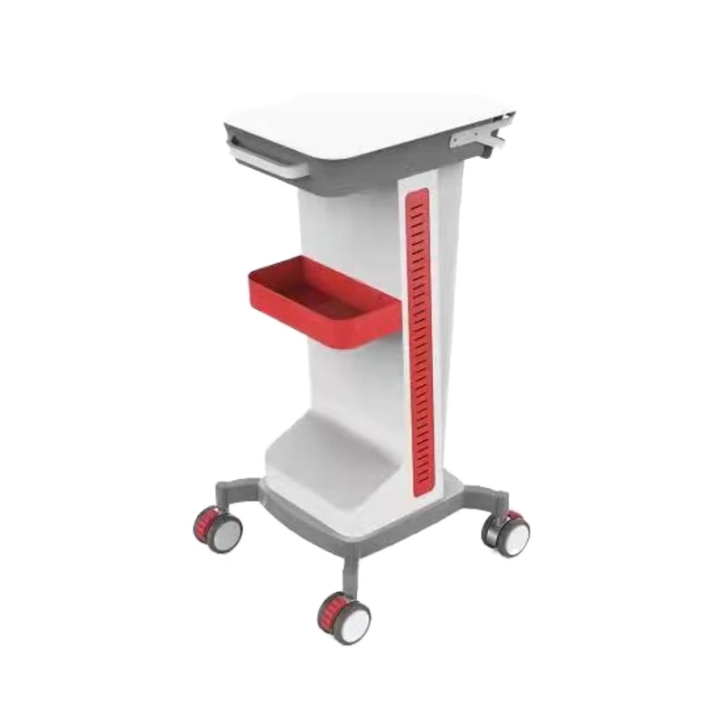 Modern Design ABS Hospital Instrument Trolley Stainless Steel Beauty Cart for Medical Use