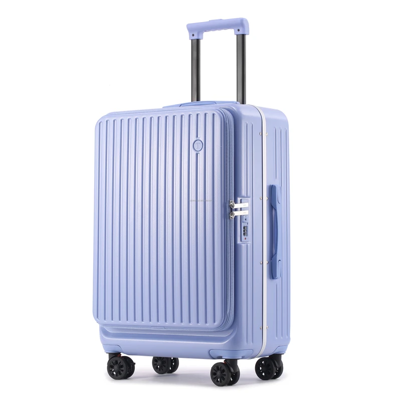 Modern Expandable ABS+PC Spinner Suitcase for Airport Travel 20/24/28 Inch