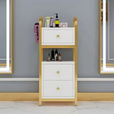 Modern Luxury Furniture High Quality Cart Side Cabinet Hairdressing Drawer Beauty Salon Trolley