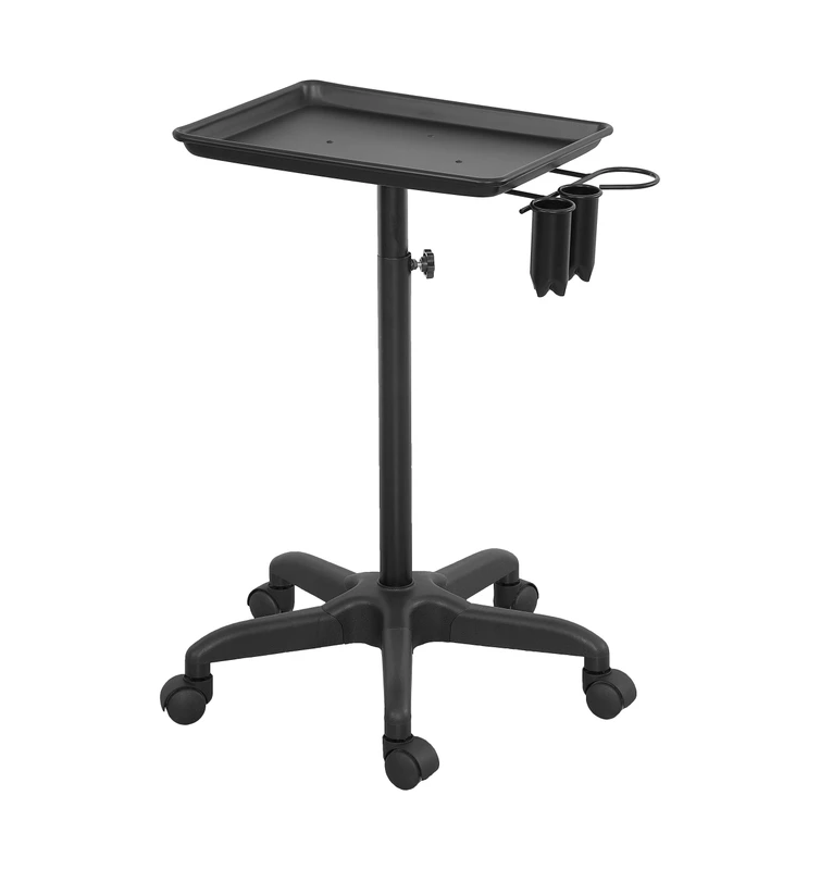 Modern Metal Salon Trolley Cart with Wheels for Barber Shop Hotel Bedroom Beauty Salon Furniture