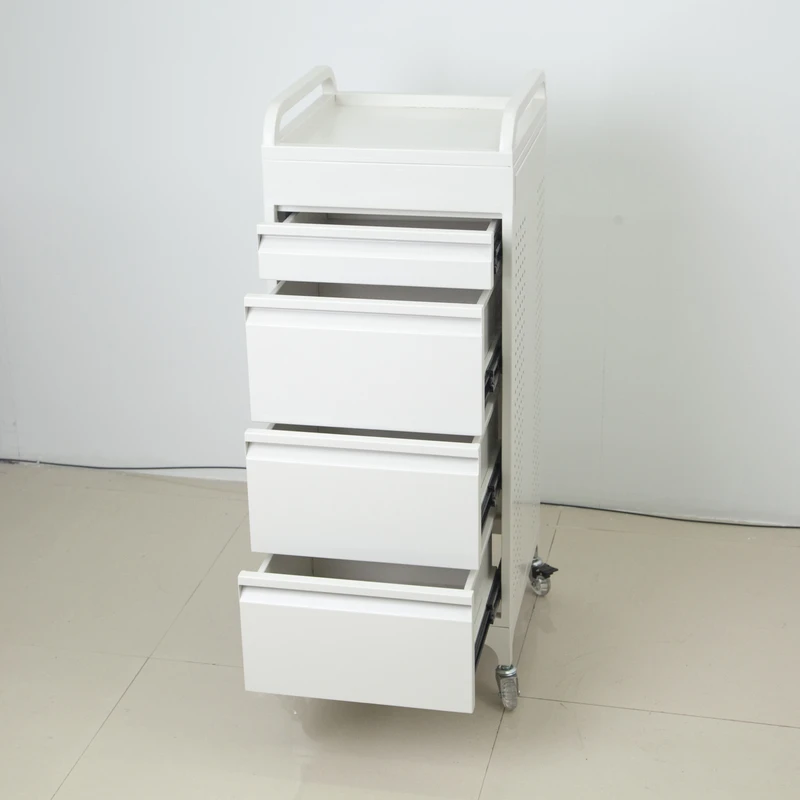Modern Metal Tool Cabinet for Beauty & Barber Shops Hair Salon Tool Cart Drawer for Apartments Workshops & Hospitals