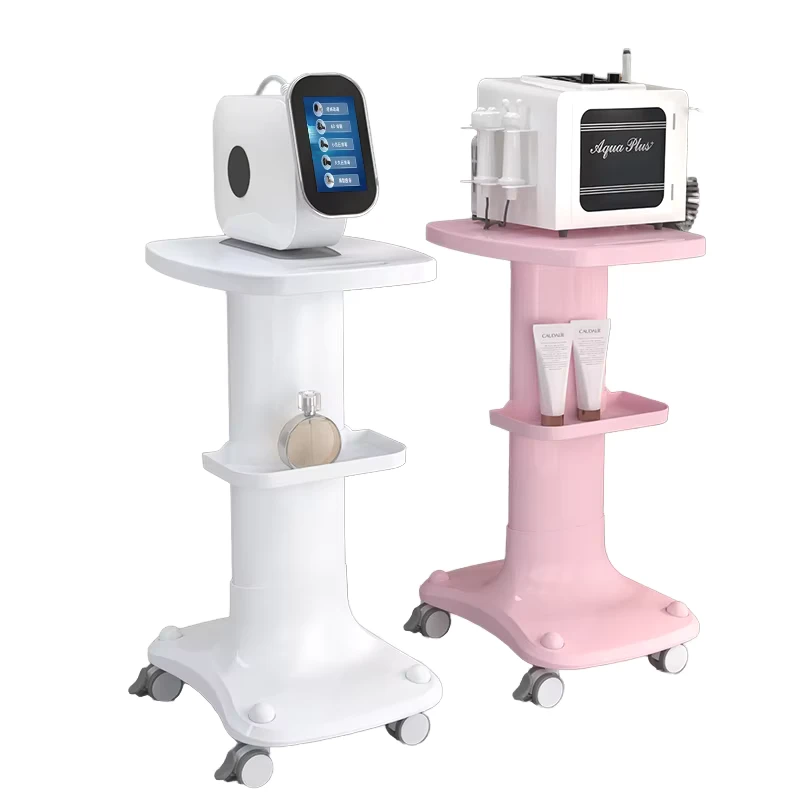 Modern Plastic Salon Trolley Tool Cart for Beauty Salons or Living Rooms Product