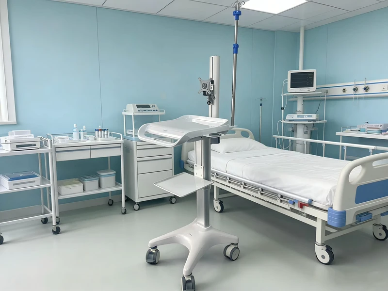 Modern Professional Design Meden M6 Hospital Furniture Medical Trolley Cart Operating Rooms Multi layer Rolling Storage 3 Year