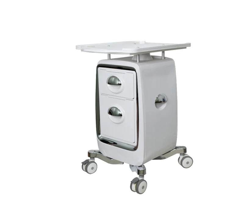 Modern Salon Hairdressing Trolley Carts Black Creative Portable Moveable Beauty Trolley Equipment for Barbershop