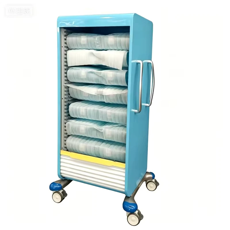 Modular Cabinet Trolley Drug Storage System for Hospital Trolley Medicine Storage Cabinet Hospital Cabinet Cart Medical Trolley