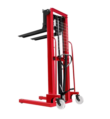 Muduo Manual Pallet Stacker Hand Forklift with Booms 1/2/3 Ton Capacity 2 Year Warranty Most Popular