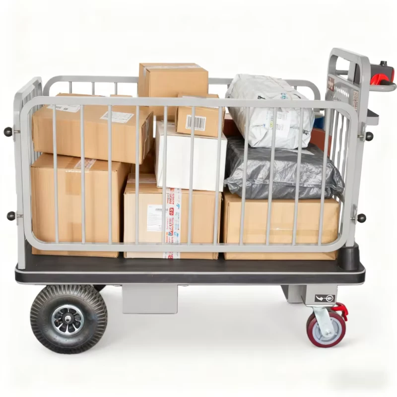 Multi Capacity Electric Hand Cart for Industrial and Commercial Platform Trolley Applications