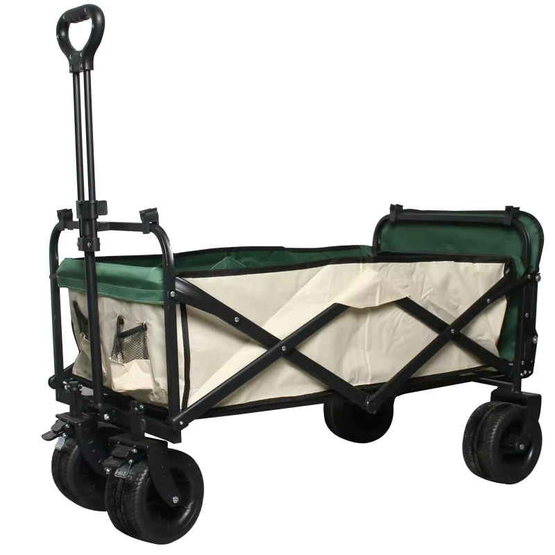 Multi Functional Camping Cart Thickened Large Capacity Foldable Mountain Cart