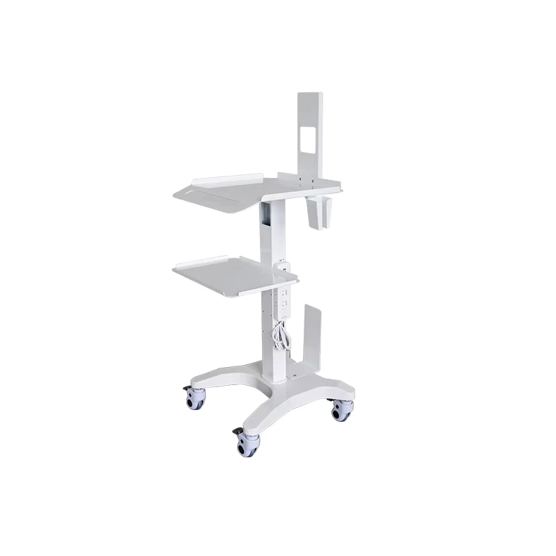 Multi Functional Dental Scanner Trolley Professional Medical Trolley Hospital Nursing Cart with Drawers for Emergency Room Use