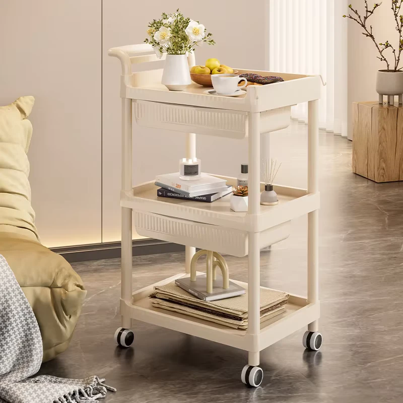 Multi Layer Mobile Beauty Studio Cart Kelly Beauty Salon Floor Luxury Trolley