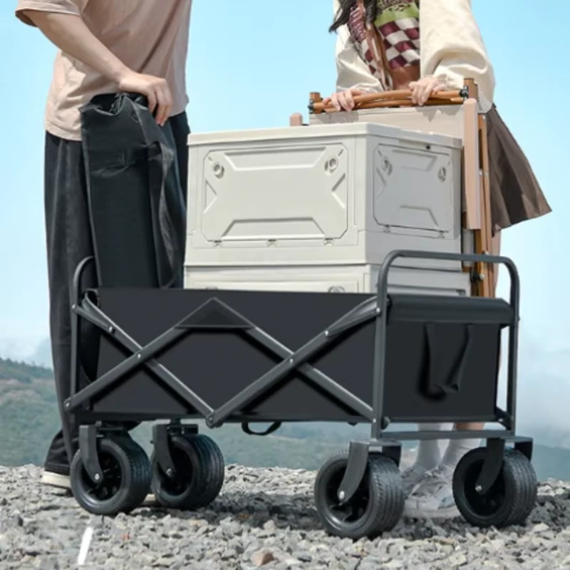 Multi Purpose Outdoor Camping Trolley Adjustable Comfortable and Durable Trolley