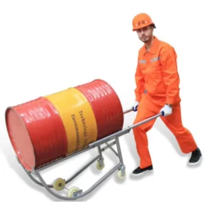 Multi function Oil Drum Trolley Cart 270kg 200L Material Handling Manual Trolley Hand Trolley