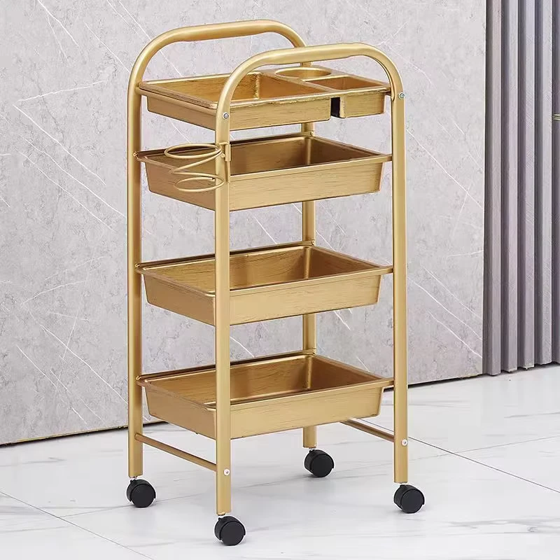 Multi layer Hair Salon Trolley Hairdressing Station Salon Trolley Barber Shop Hairdressing Trolley