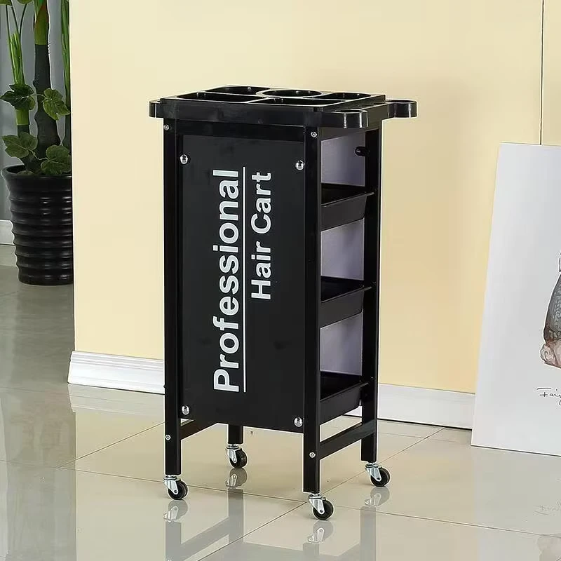 Multi purpose Modern Stable Cart Wheels Professional Beauty Salon Furniture Metal Laboratory Trolley Storage Tool Spa Auxiliary
