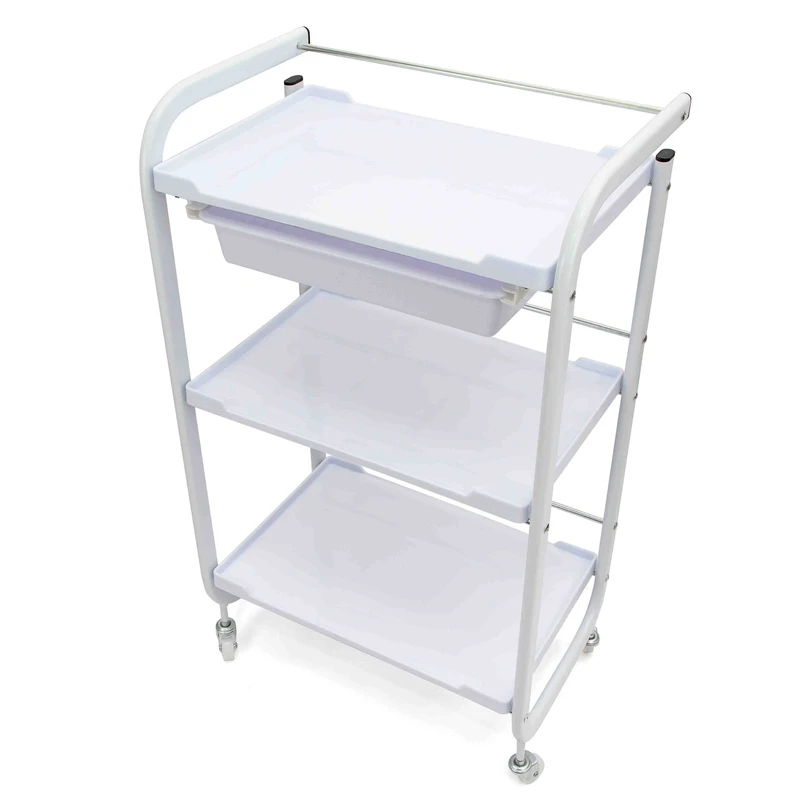 Multifunction Layer Salon Spa Trolley Cart Trolleys Hair Salon with 4wheels