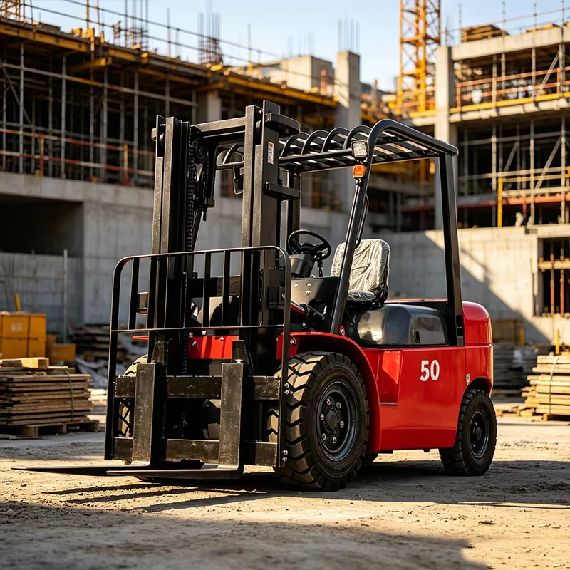 Multiple Model Fuel Saving Pallet Stacker Forklift 30 Ton Forklift Offroad Forklift